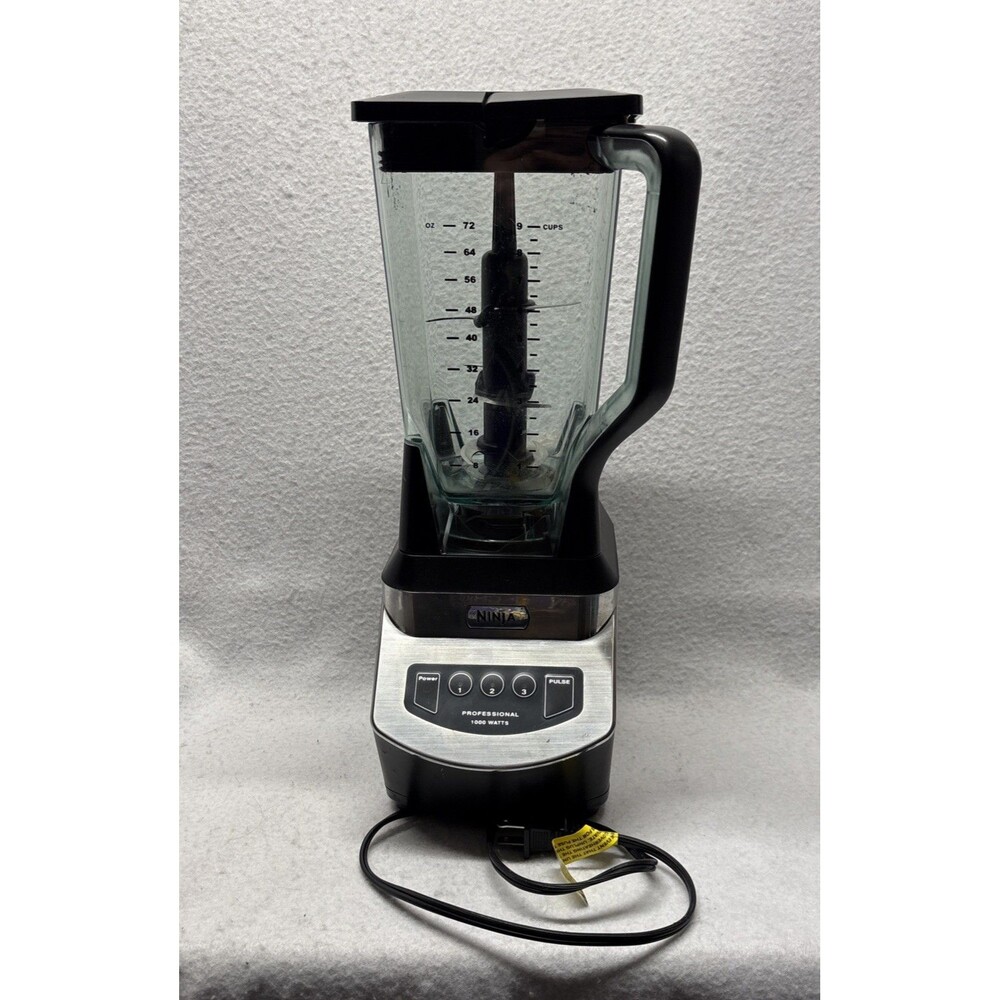 Ninja NJ600 3 Speed Professional Blender - Silver/Black Tested Works